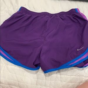 Nike Dri Fit Purple Shorts